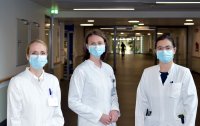Die Initiatorinnen und Leiterinnen des Programms (v.l.): Priv.-Doz. Dr. Christiane Kruppa, Priv.-Doz. Dr. Christine Meyer-Frießem und Jun.-Prof. Dr. Elena Enax-Krumova. Bildnachweis: R. Jopp / Bergmannsheil