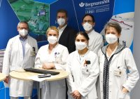 Prof. Dr. Martin Tegenthoff, Dr. Juliane Kronsbein, Markus Taddicken, Dr. Aydan Ewers, Dr. Sven Jung und Dr. Jule Frettlöh erläuterten in Kurzreferaten ihre Erfahrungen. Bildnachweis: Bergmannsheil