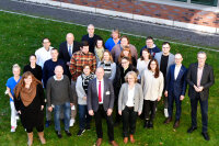 Bild: Das Team des Projekts PATIENCE mit Gästen der Auftaktveranstaltung. Bildnachweis: BG Universitätsklinikum Bergmannsheil