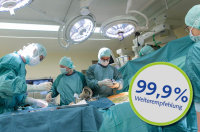 Operationsrisiko für Herzpatienten am HDZ NRW, Bad Oeynhausen im bundesweiten Vergleich (Foto: Peter Hübbe).