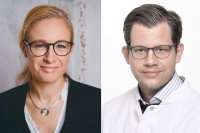 Prof. Dr. med. Sabine Bleiziffer und Privatdozent Dr. med. Marcus-André Deutsch (Fotos: Bleiziffer/Deutsch).