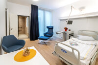 Zimmer auf der neuen Palliativstation